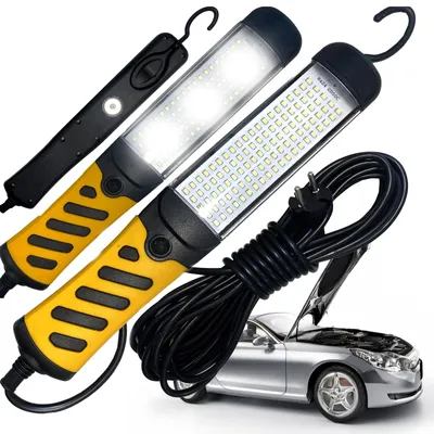 Produktbild von LED-Arbeitsleuchte Werkstatt Handleuchte Handlampe Arbeitslampe Werkstattlampe mit Magnetfuß und Aufhängehaken 230V Stablampe Taschenlampen Retoo, KI-generiertes Bild