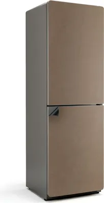 Produktbild von Farbe Braun – Magnetische Kühlschrank Abdeckung – Dekorfolie magnetisch Küche – Kühlschrank Magnet Deko – selbstklebende Magnettafel – Magnetfolie für Kühlschranktür – 60x190 cm