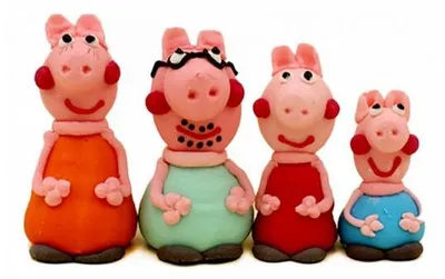 Produktbild von Zuckerschweinchen Pepa 4pcs - K Dekor