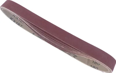 Produktbild von 20 x Schleifbänder 25 x 762mm Körnung P60 Schleifband Gewebebänder Bandschleifer Schleifpapier Gewebeband BOHRFUX