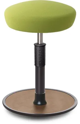 Produktbild von Sitz- Stehhocker Free Regular Hutsitz Gestrick Hellgrün schwarz /Natur.