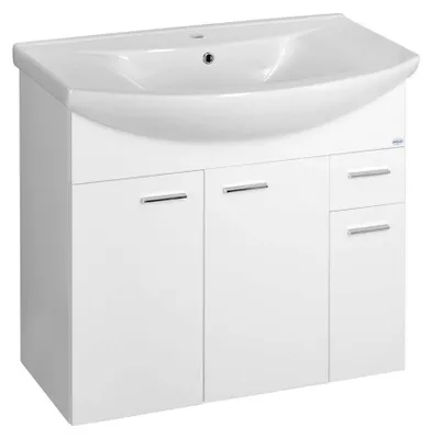 Produktbild von Aqualine ZOJA Unterschrank 82,8x74x34,3cm, weiß