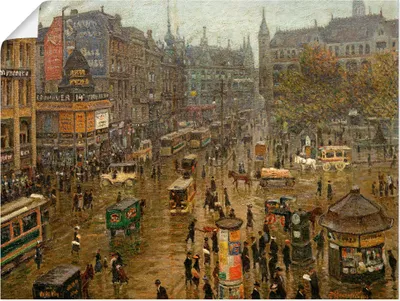 Produktbild von ARTland Poster Der Spittelmarkt Größe: 60x45 cm