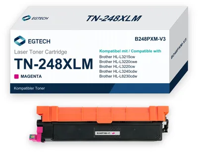 Produktbild von Toner kompatibel mit Brother TN-248XLM Magenta HL-L8240cdw HL-L8230cdw