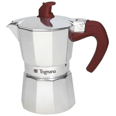 Image de Machine à expresso en aluminium pour 9 tasses – TOGNANA Extra Style