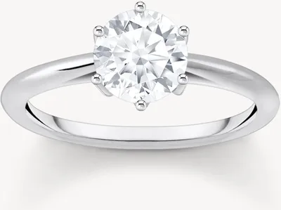 Produktbild von Thomas Sabo Sparkling White TR2474-051-14 Damenring, Ringgröße:50