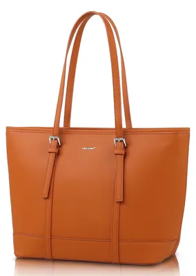 Produktbild von TANTOMI Handtasche Damen, PolyurethanTasche Und Großer Shopper, Handtasche Für Büro Schu