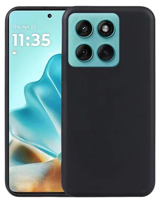 Immagine prodotto di Per Motorola Edge 60 Fusion Silicone TPU copertura protettiva flessibile ultra sottile nero