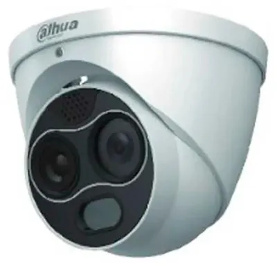 Productafbeelding van Dahua Technology Lite TPC-DF1241-B3F4-DW-S2, IP-beveiligingscamera, geschikt voor binnen- en buitengebruik, bekabeld, voor montage aan plafond of muur, wit, koepelvormig