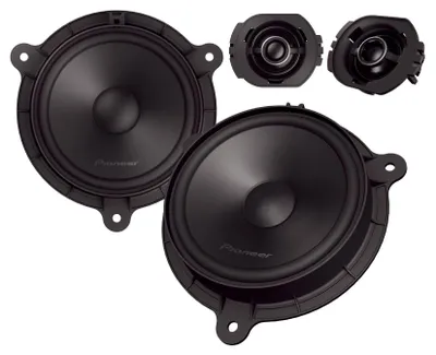 Produktbild von Pioneer TS-Q160C-RN | 165mm 2-Wege Lautsprecher Komponentensystem