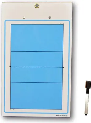 Produktbild von Sporti France Volleyballtrainertafel Blau Blau One Size