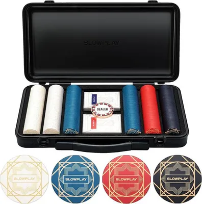 Imagen del producto de Conjunto de fichas de cerámica Nash para póker, 12 gramos/43 mm, ideal para Texas Hold'em