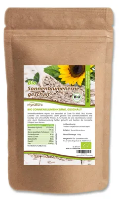 Produktbild von Mynatura  Sonnenblumenkerne - ab 1000g - 1 Beutel