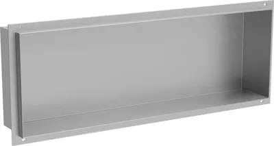 Produktbild von Mexen X-Wall-NR Einbauregal ohne Rahmen 60 x 20 cm, inox - 1911602010