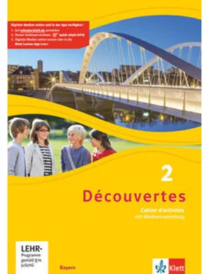 Produktbild von Découvertes 2. Cahier d'activités mit Mediensammlung 2. Lernjahr. Ausgabe Bayern ab 2017