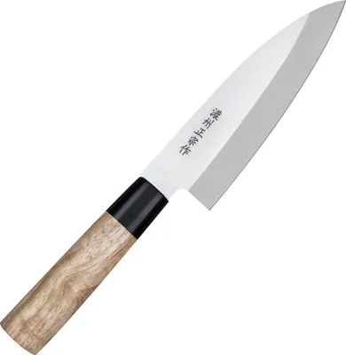 Produktbild von Deba Satake Megumi Messer 15,5cm, 420J2 Stahl, für Fisch, dicke Klinge
