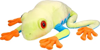 Produktbild von Wild Republic - Kuscheltier - Cuddlekins Jumbo - Rotaugenlaubfrosch