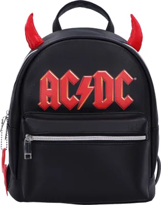 Image de Plecak AC/DC z logo i rogami diabła - obowiązkowy dla fanów rocka