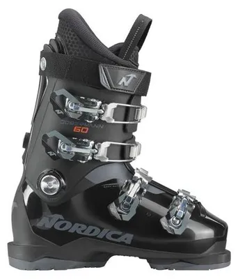 Immagine prodotto di NORDICA Dobermann 60, scarponi da sci da bambino, colore nero/antracite, taglia 26,5