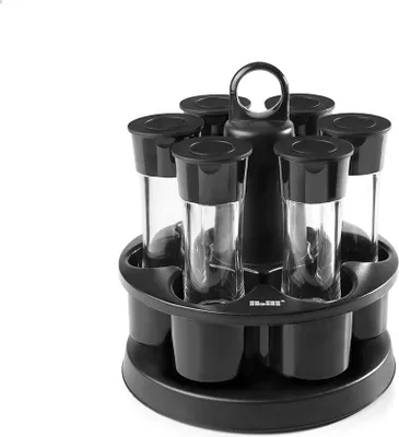 Productafbeelding van Sada van 6 kruidenpotten Ibili-Salades, plastic, 18x21,5 cm, transparant