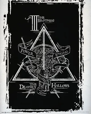 Produktbild von Harry Potter - Mini-Poster - Deathly Hallows Graphic