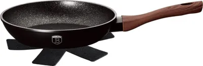 Zdjęcie produktu dla Berlinger Haus patelnia granitowa 24cm Ebony Rosewood BH1713