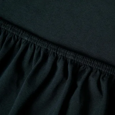 Produktbild von Kayori Jersey Spannbettlaken Saiko Farbe Schwarz Größe 180x220 cm