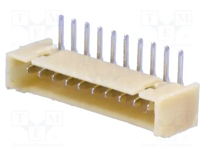 Produktbild von 3x Buchse THT PIN: 10 männlich Leitung-Platte 250V 1,25mm  1A 125SH-A-10-TR Signte