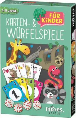 Produktbild von Karten- und Würfelspiele für Kinder