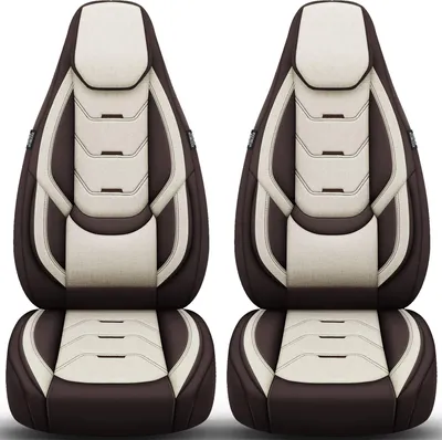 Produktbild von Schonbezüge Sitzbezüge für Audi A6 C8 Bj ab 2018 in Braun/Beige H10