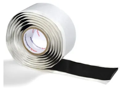 Produktbild von HellermannTyton Isolierband HelaTape Power 650BK 38 x 1,5mm selbstverschweißend