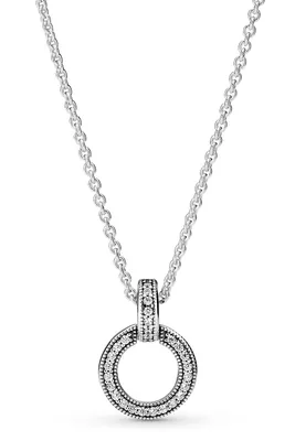 Obrázek produktu pro Pandora Double Circle Pendant & Necklace 399487C01-45 Dámský náhrdelník