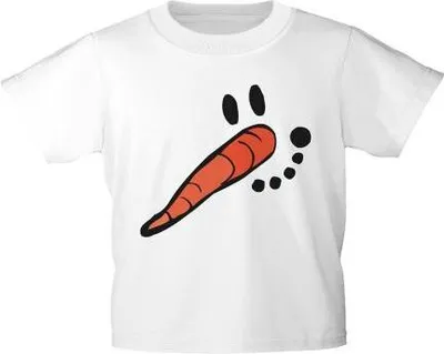 Produktbild von Kinder-T-Shirt mit Print - Schneemann - 12756 weiß - Gr. 98-164 Größe - 122/128