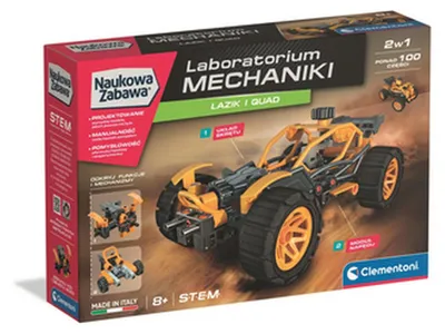 Obrázok produktu pre Zestaw do eksperymentów. Łazik i quad do złożenia