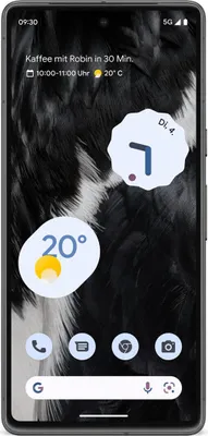 Produktbild von Google Pixel 7 128GB 5G Obsidian Smartphone (6,3 Zoll, 50 MP, Dual-Kamera, Google Tensor Prozessor, Fingerabdrucksensor, Gesichtserkennung, schwarz)