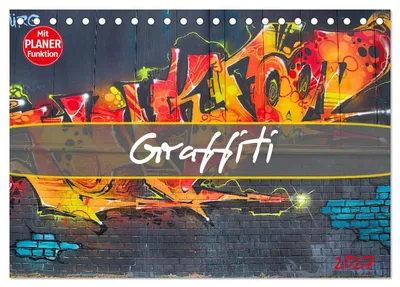 Produktbild von Graffiti (Tischkalender 2027 DIN A5 quer), CALVENDO Monatskalender