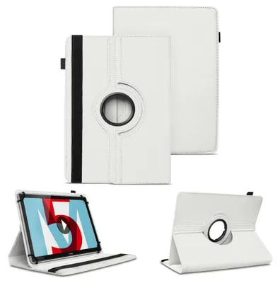 Produktbild von Tablet Tasche für XGODY P60 / P60 Pro Hülle Schutzhülle Cover 360 Drehbar CaseFarben:Weiss