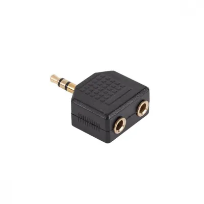 Obrázek produktu pro Redukce Jack 3,5 - 2x Jack 3,5 zásuvka pozl.
