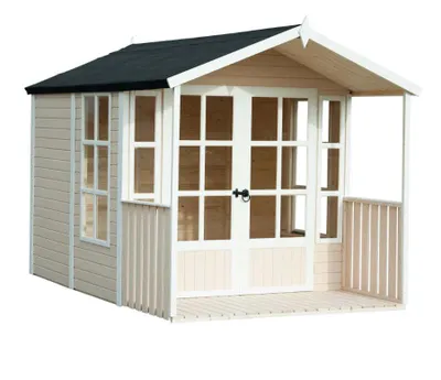Produktbild von Gartenhaus Bertilo She Shed Arley mit Fußboden 214 x 305 cm natur