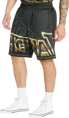 Productafbeelding van Basketbal Shorts - NBA Shorts - Sport Kleding - Big Face Logo - Amerikaanse Maten - Zwart