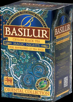 Produktbild von Basilur Schwarztee "Orient-1001 Nacht"2x20 Aufgußbeutel (Doppelpack)