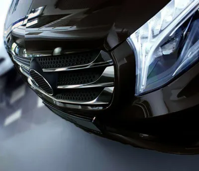 Image de Grille de calandre en acier inoxydable, chromée, pour MERCEDES VITO W447 | 2014-2019
