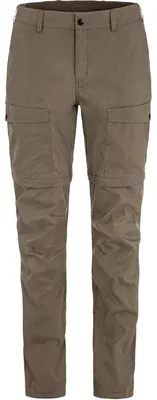Produktbild von Fjällräven Damen Abisko Hybrid Trail Zip-Off Hose Suede Brown 38R