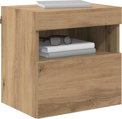 Produktbild von TV-Wandregale 2 pcs Artisan-Eiche 40 x 30 x 40 cm Holzwerkstoff