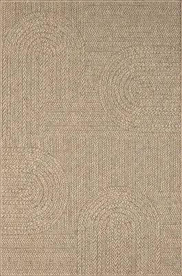 Produktbild von Outdoorteppich Terasse Balkon Indoor Robust Teppich Jute-Look