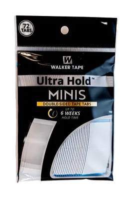 A product shot of a package of Walker Tape Ultra Hold Minis double-sided tape tabs.