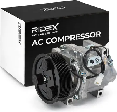 Produktbild von RIDEX 447K0005 Klimaanlage Klimakompressor R134a für MAZDA 5 (CR19) 3 (BK) 6 Station Wagon (GY) 6 (GG) 6 Hatchback (GG)