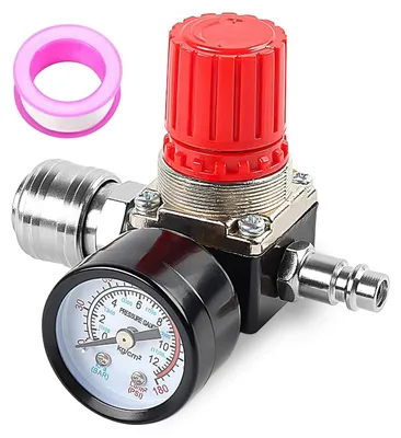 Produktbild von Druckregler für Kompressor mit Manometer