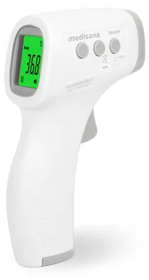Produktbild von medisana TM A79 Infrarot-Fieberthermometer Stirnthermometer kontaktlos bis 100°C
