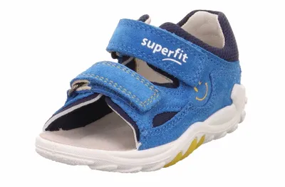 Produktbild von Superfit 1 000034 8020 Flow Jungen Lauflernsandale Blau, Blau, Gr. 19